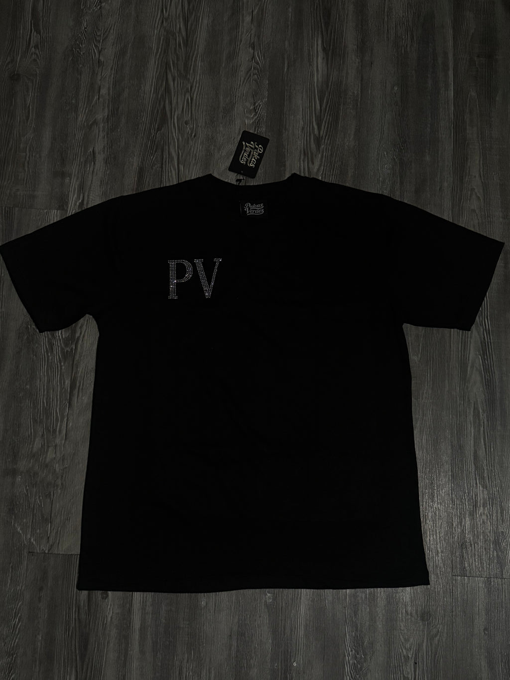 RHINESTONE PAKAS VERDES T-SHIRT PAKAS VERDES