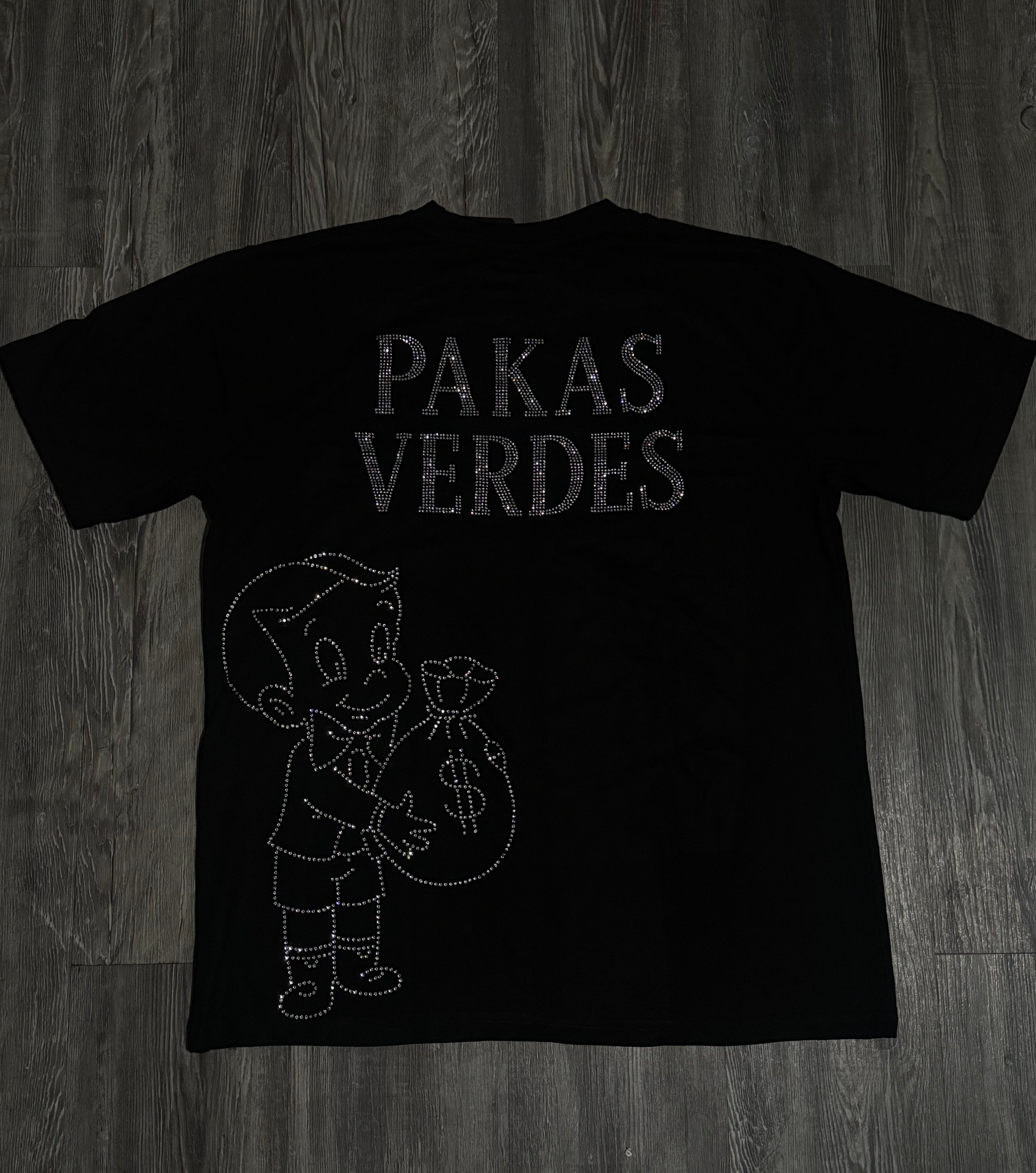 RHINESTONE PAKAS VERDES T-SHIRT PAKAS VERDES